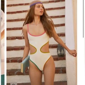 Bikini market cutout one piece swimsuit